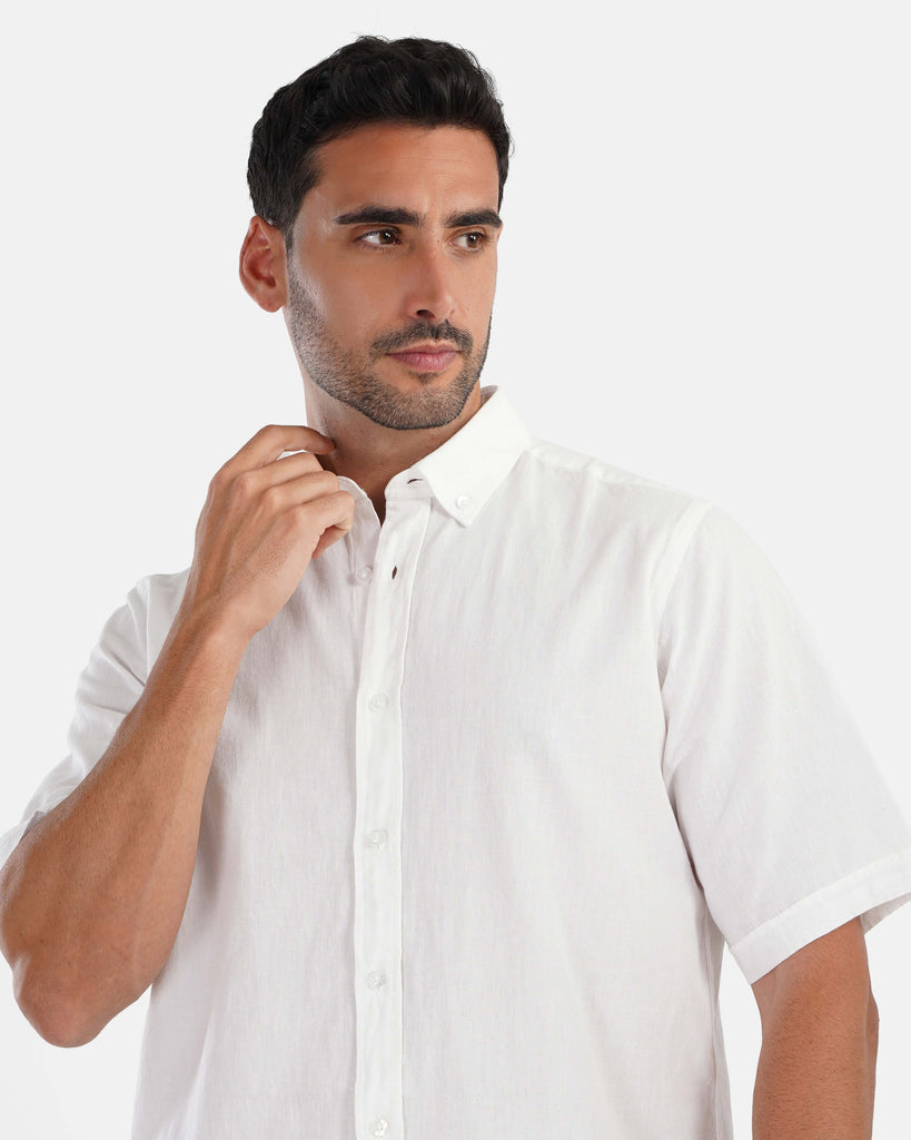 Linen Shirt - White